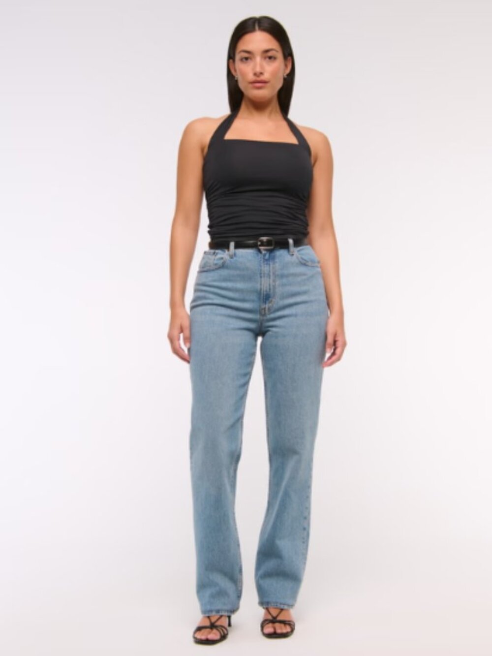 Abercrombie & Fitch Ultra High Rise 90s Straight Jeans Size 34/18R